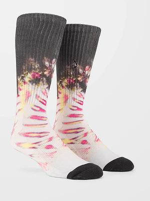 Meias Volcom Mens Mad Wash Sock Pr