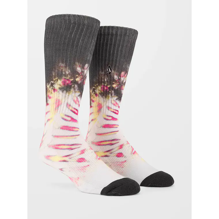 Meias Volcom Mens Mad Wash Sock Pr 1