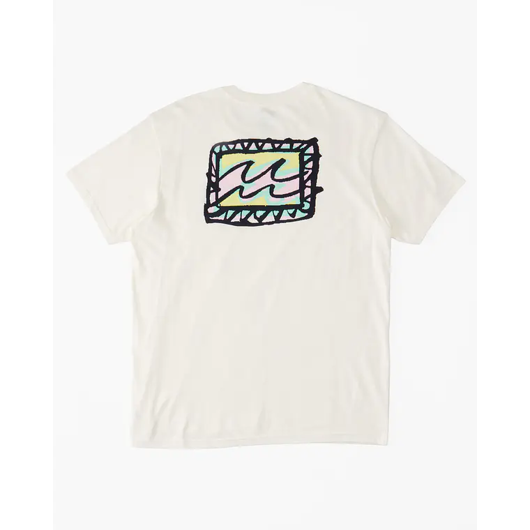 T-Shirt Billabong Crayon Wave 1