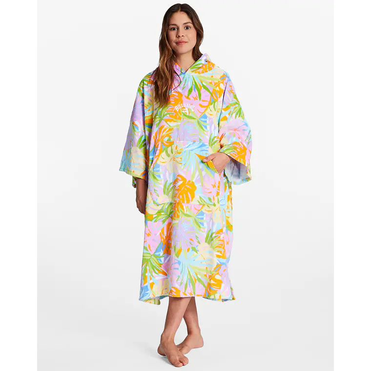 Poncho Billabong Hooded Towel Spotted In Paradise 1
