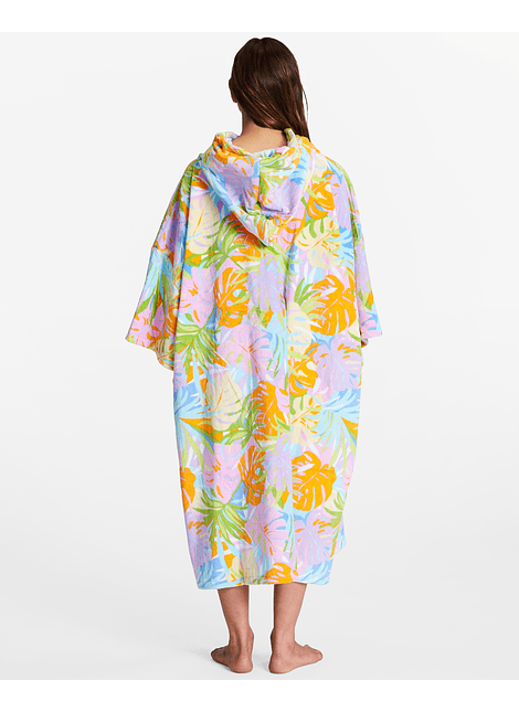 Poncho Billabong Hooded Towel Spotted In Paradise