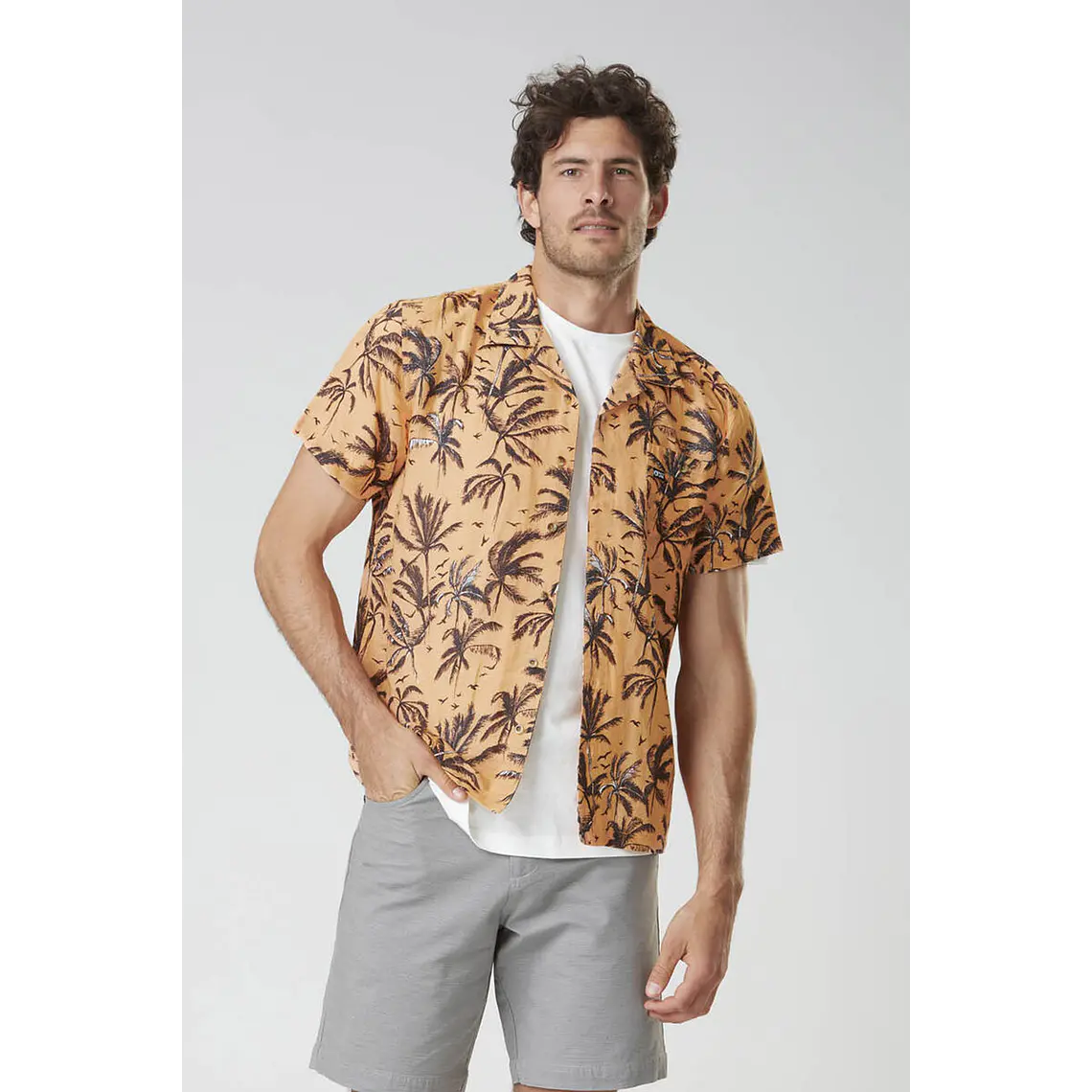 Camisa M/Curta Picture Mens Mokara Shirt 1