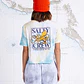 T-Shirt Salty Crew Wms Ink Slinger Crop Boyfriend Tee - thumbnail 1