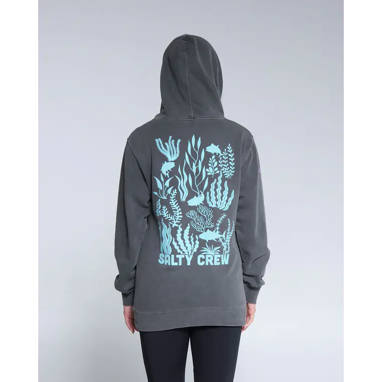 Sweat Hood Salty Crew Wms Kelp Forest Boyfriend Hoody 1