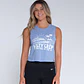 T-Shirt Alças Salty Crew Wms Shorebreak Cropped Muscle Tank - thumbnail 1