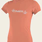 Licra Oneill Wms Wms Basic Skins S/S Sun Shirt - thumbnail 1