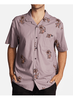 Camisa Billabong Flower Dance Vacay Ss Keith Harring