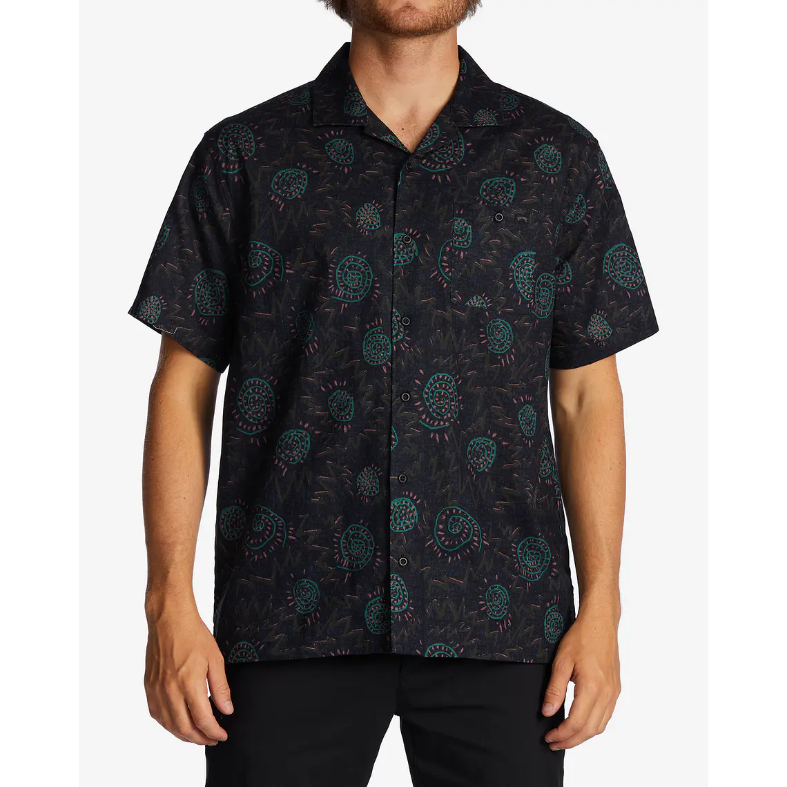 Camisa Billabong Hemp Vacay Ss Adventure Division 1