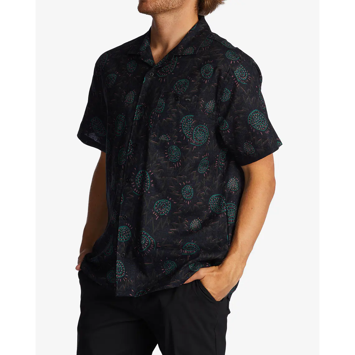 Camisa Billabong Hemp Vacay Ss Adventure Division 3
