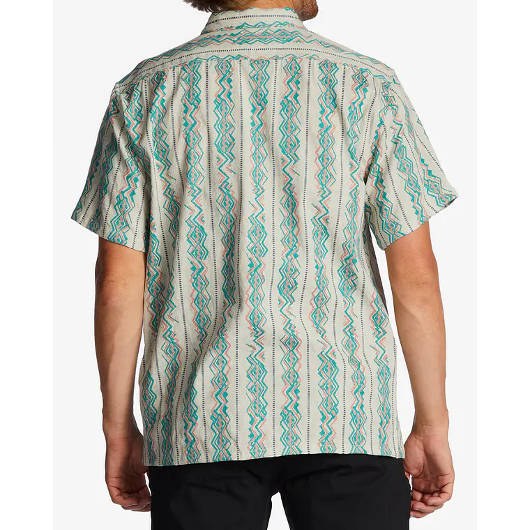 Camisa Billabong Sundays Jacquard Ss 2