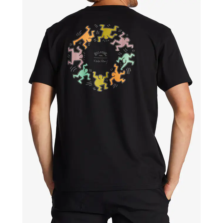 T-Shirt Billabong Bash Keith Harring 1
