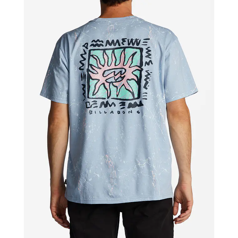 T-Shirt Billabong Boxed In Wave Washed 1