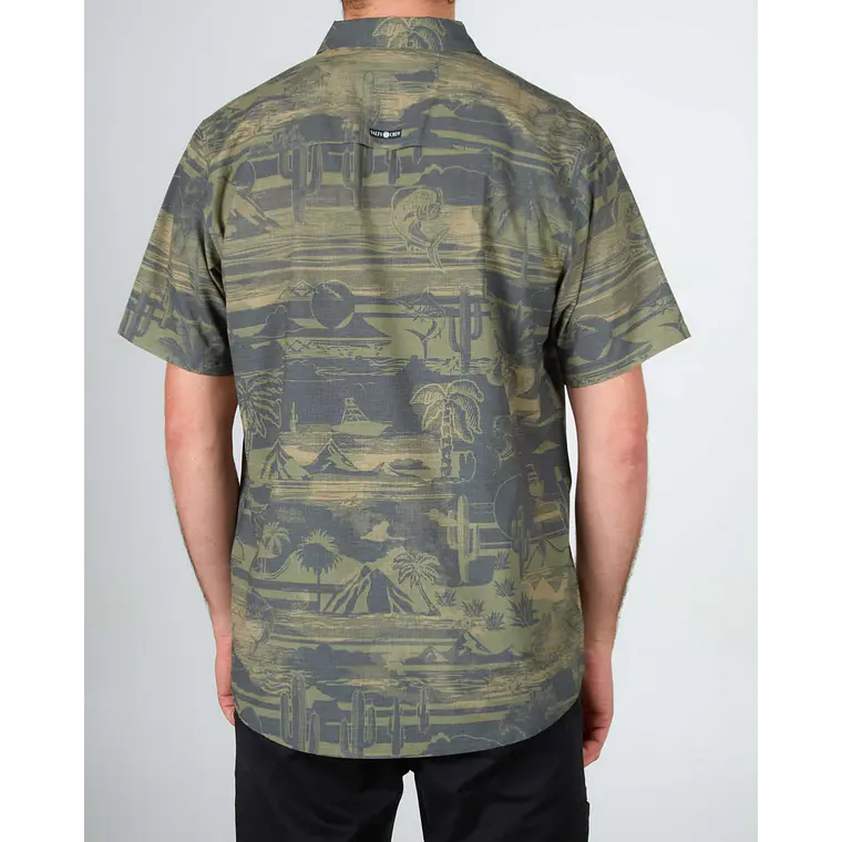 Camisa Salty Crew Mens Cedros S/S Tech Woven 2