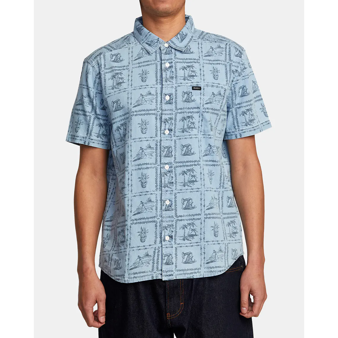 Camisa Rvca Frame Ss 2