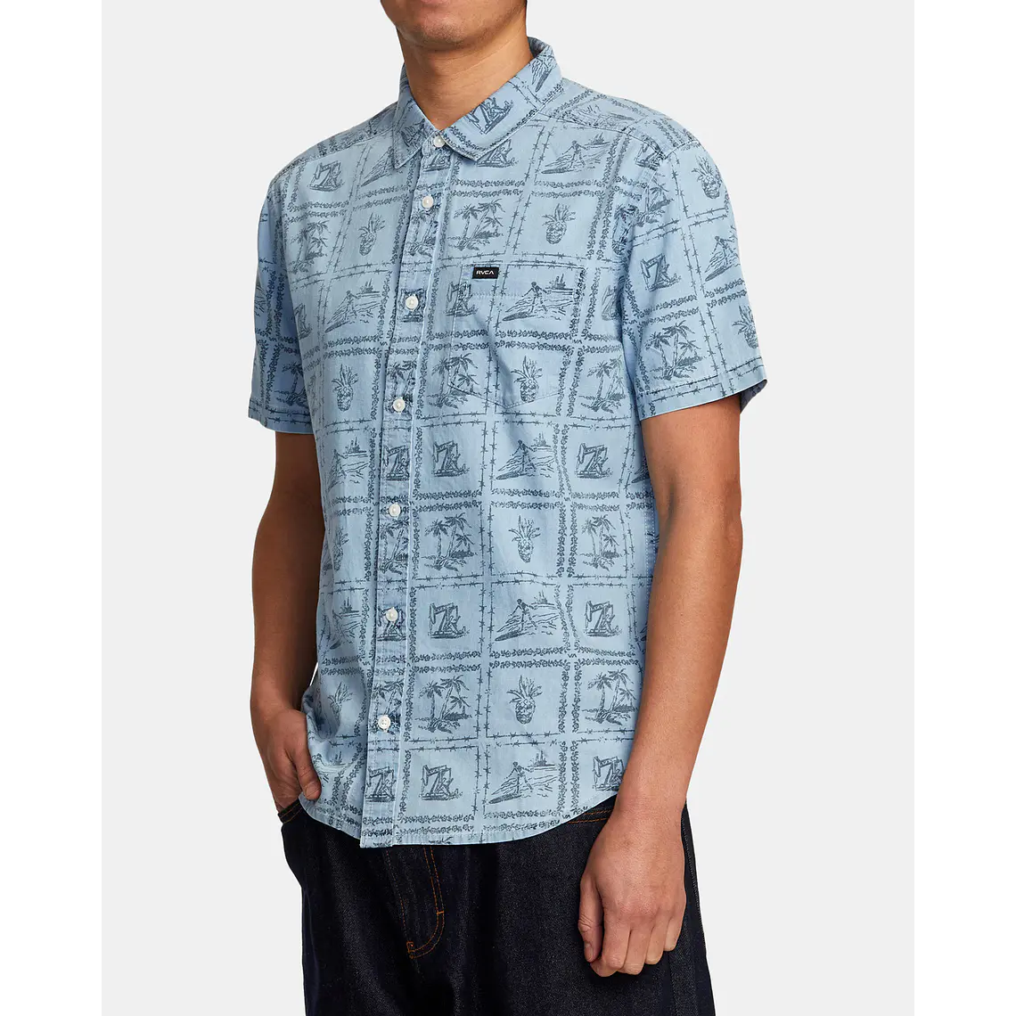 Camisa Rvca Frame Ss 4