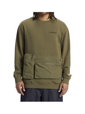 Sweat Crew DC Mens Sw Grogu Pocket Crew