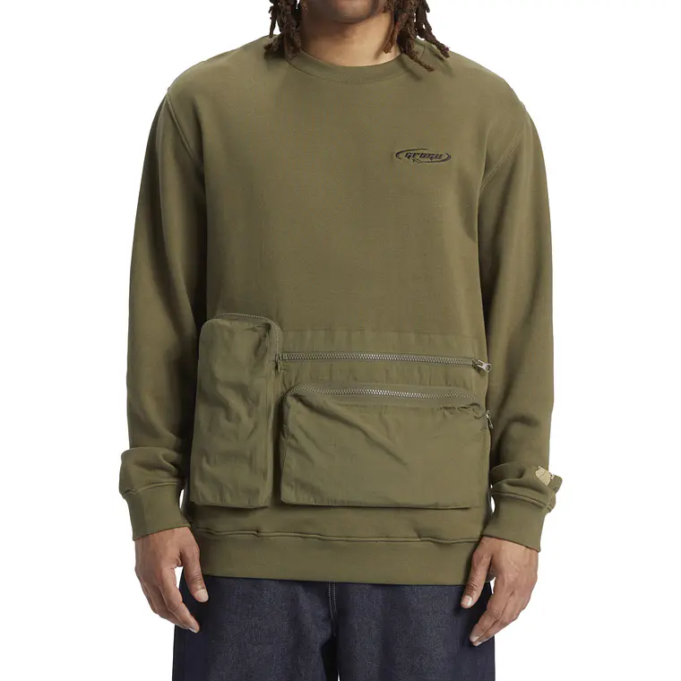 Sweat Crew DC Mens Sw Grogu Pocket Crew 1