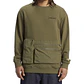 Sweat Crew DC Mens Sw Grogu Pocket Crew - thumbnail 1