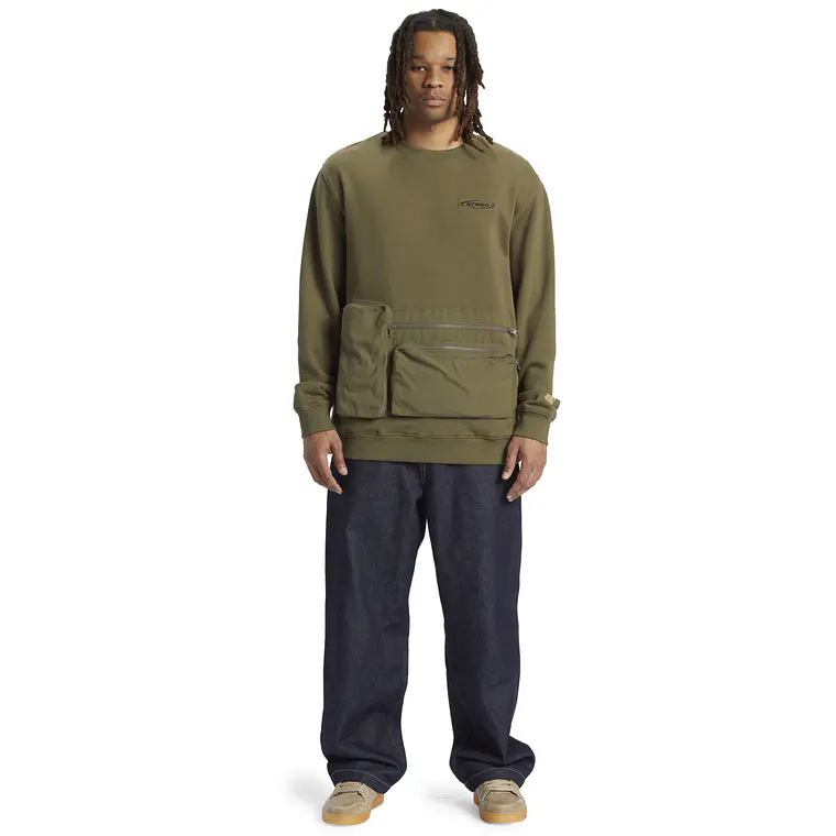 Sweat Crew DC Mens Sw Grogu Pocket Crew 2