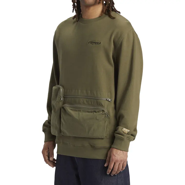 Sweat Crew DC Mens Sw Grogu Pocket Crew 4