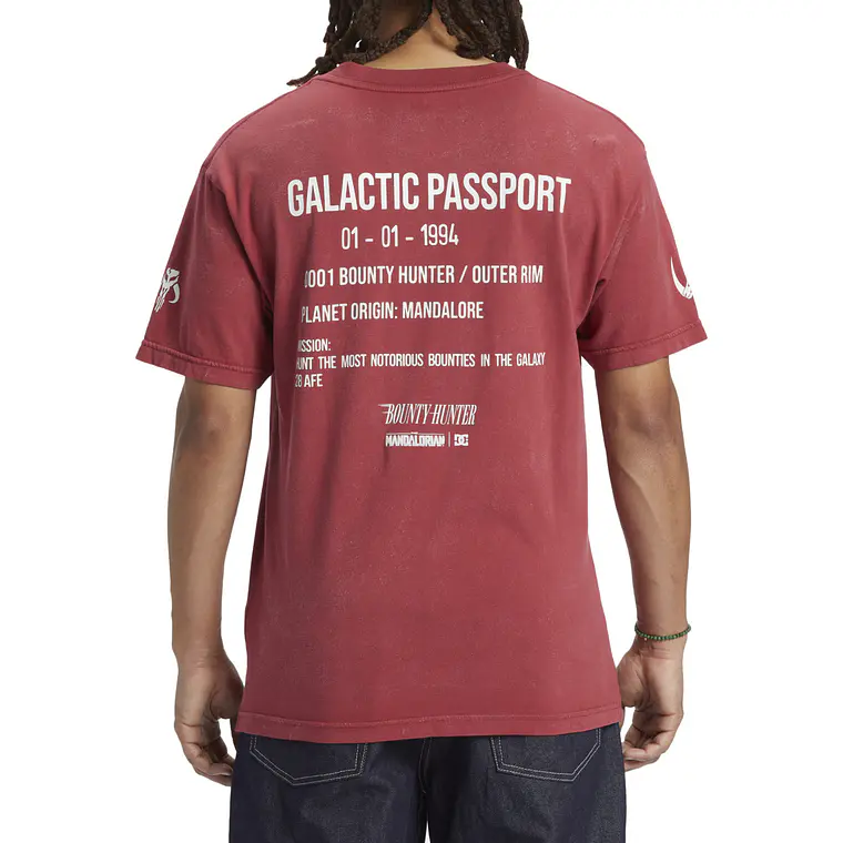 T-Shirt DC Mens Sw Mando Passport Hss 4