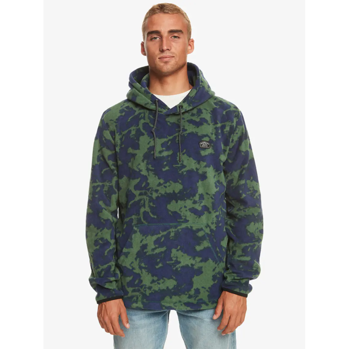 Sweat Hood Quiksilver Mens Essentials Polar Aop Hood 1