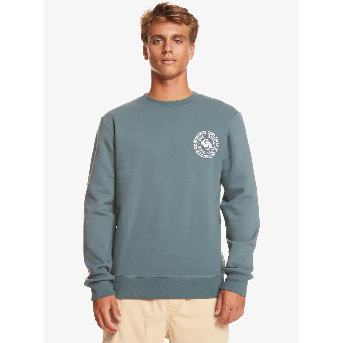 Sweat Crew Quiksilver Mens Surf The Earth Crew 2