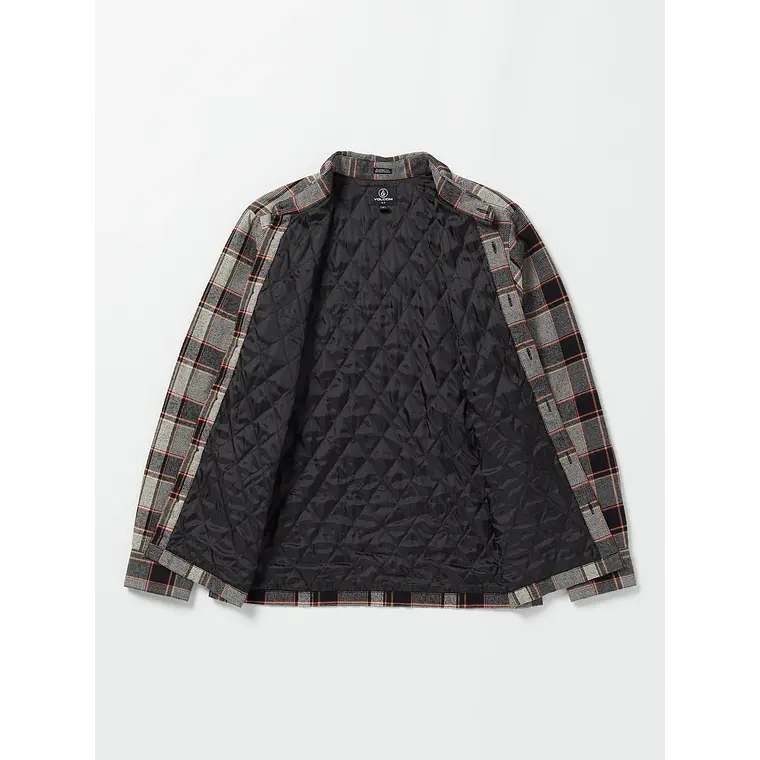 Camisa Volcom Mens Brickstone Lined Flannel Ls 3