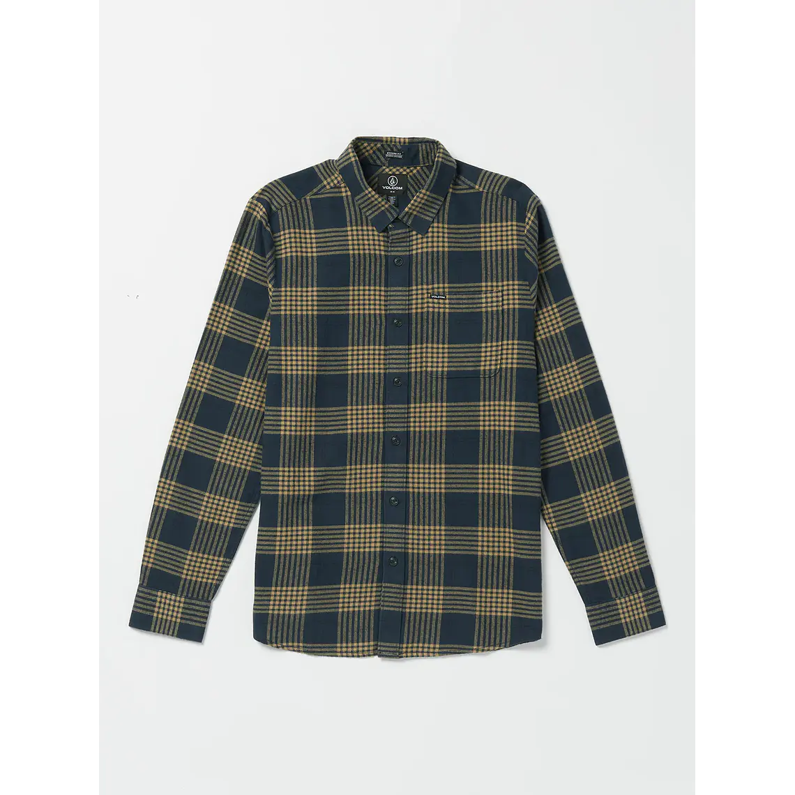 Camisa Volcom Mens Caden Plaid Ls 1