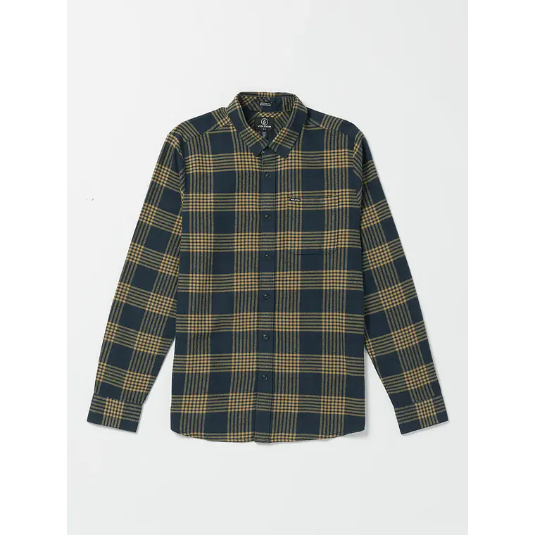 Camisa Volcom Mens Caden Plaid Ls 1