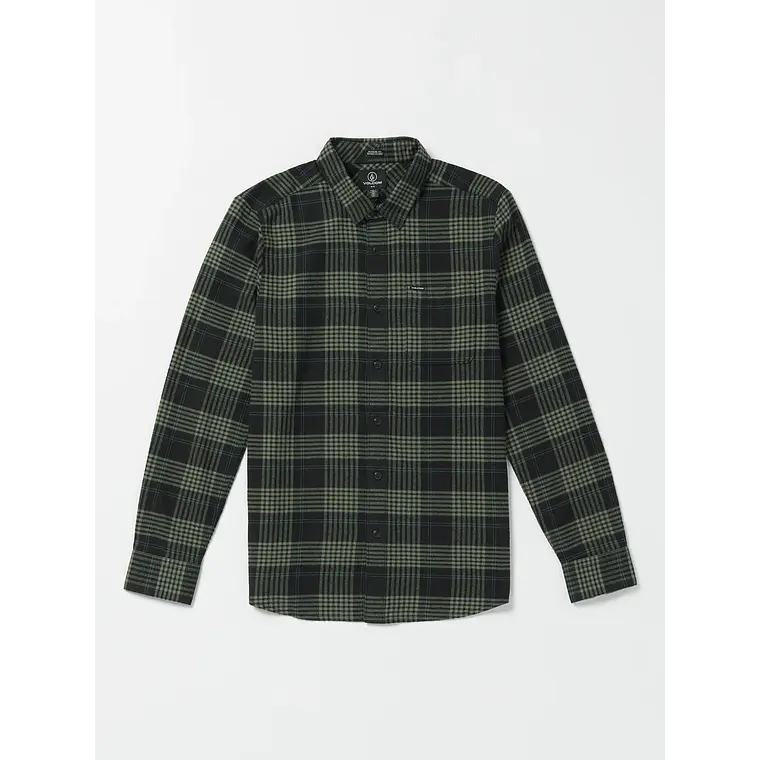 Camisa Volcom Mens Caden Plaid Ls 1