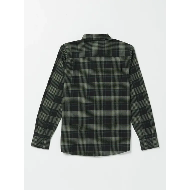 Camisa Volcom Mens Caden Plaid Ls 2