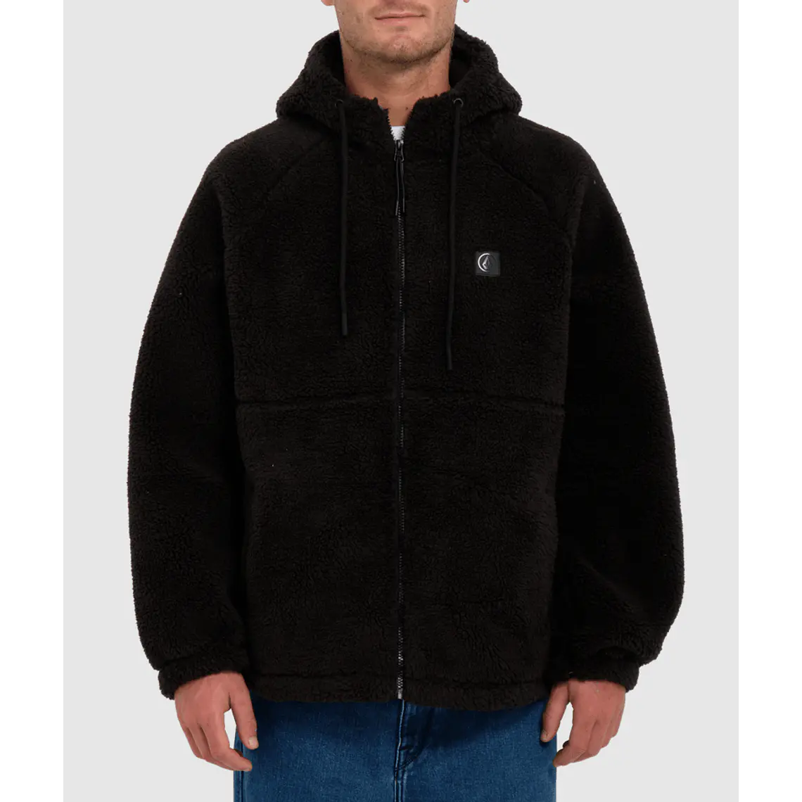 Polar ZH Volcom Mens Arstone Zip Fleece 1