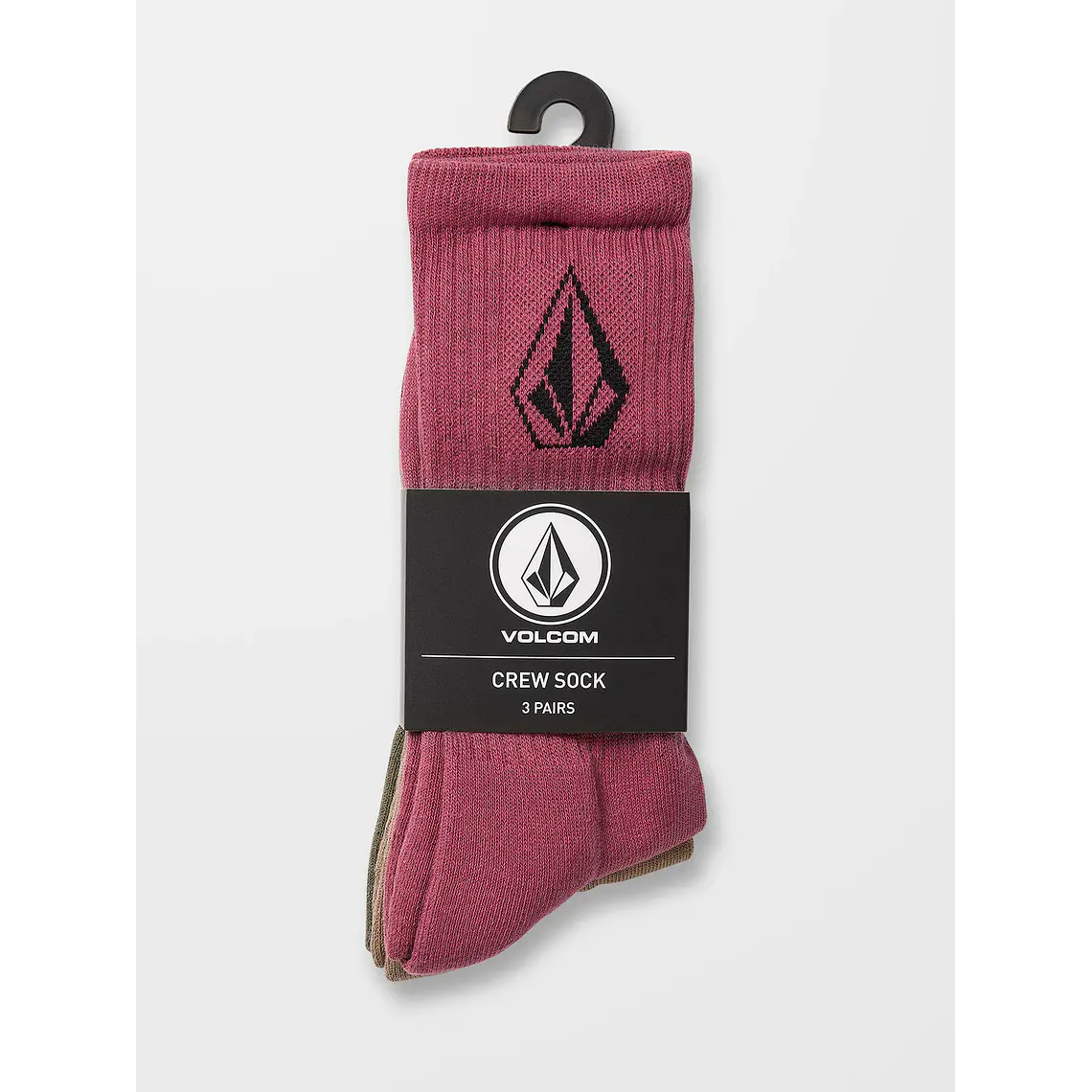 Meias Volcom Mens Full Stone Sock 3Pk 2