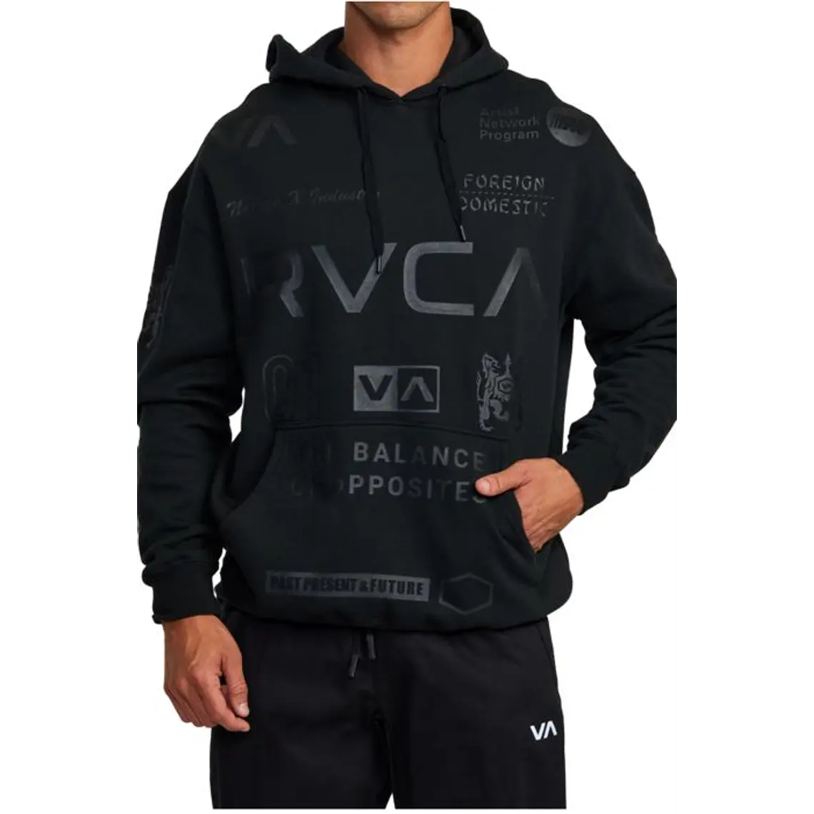 Sweat Capuz Rvca All Brand Sport 1