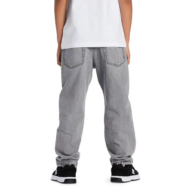 Calças DC Kids Worker Baggy Denim Rgw Boy 4