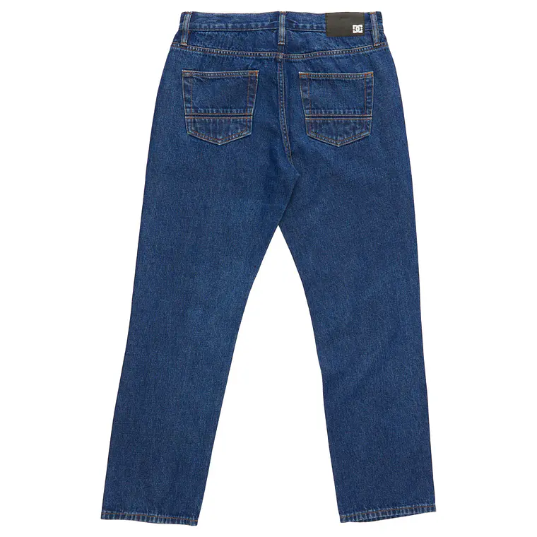 Calças DC Mens Worker Relaxed Denim Rid 2