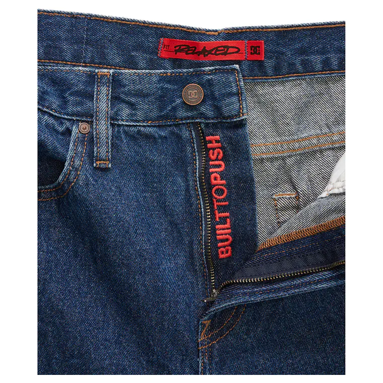 Calças DC Mens Worker Relaxed Denim Rid 3