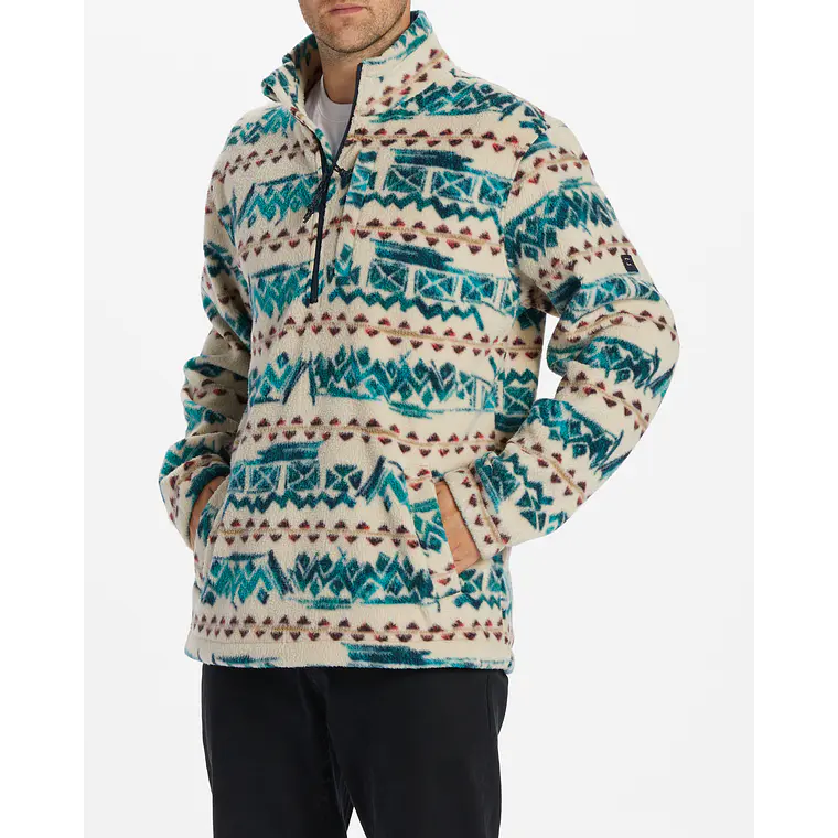 Sweat Polar Billabong Boundary Mock Neck 1