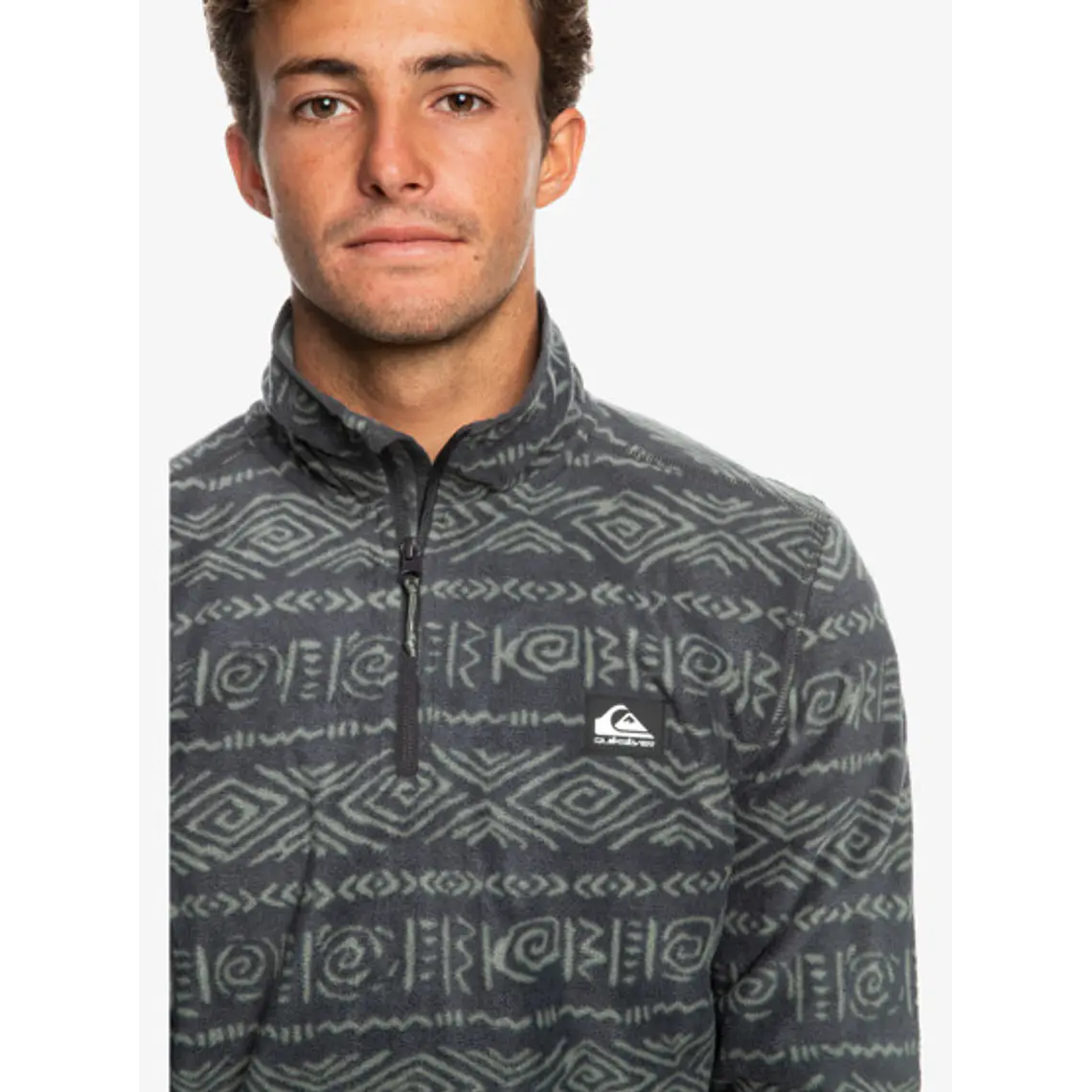 Sweat Crew Quiksilver Mens Aker Hz Fleece 2