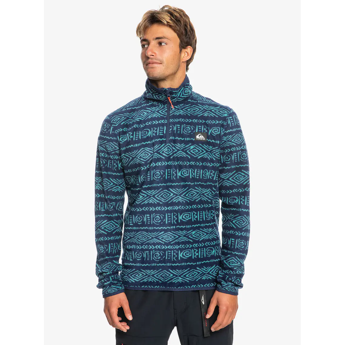 Sweat Crew Quiksilver Mens Aker Hz Fleece 1