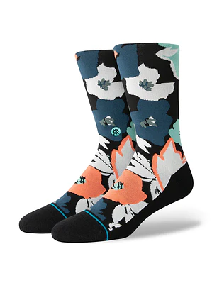 Meias Stance Mens Flower Beds Crew