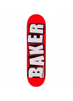 Tábua Baker Brand Logo White - 8.125