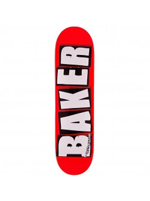 Tábua Baker Brand Logo White - 8.125