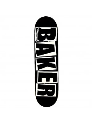 Tábua Baker Brand Logo Black White - 8.25