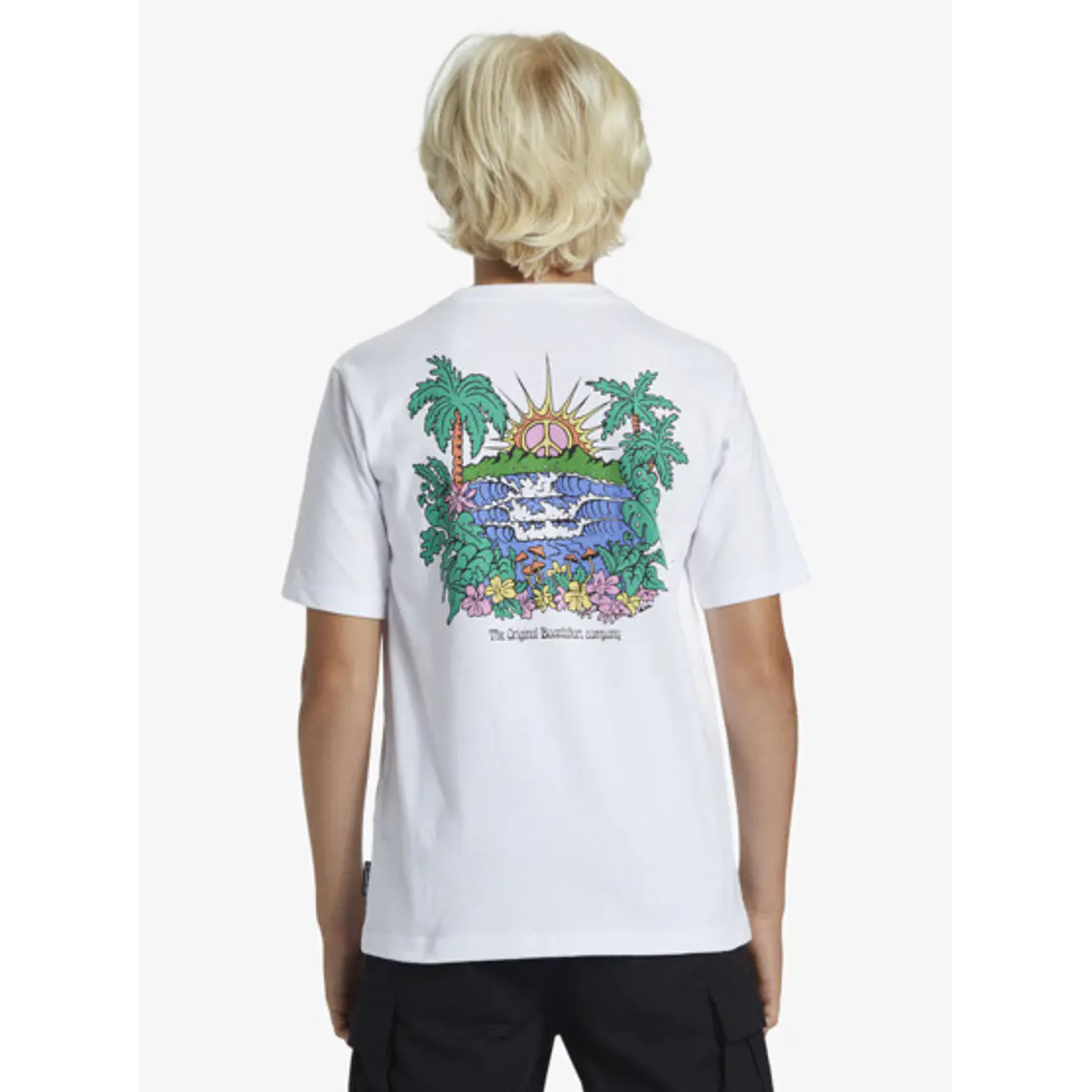 T-Shirt Quiksilver Kids Island Sunrise Boe 2