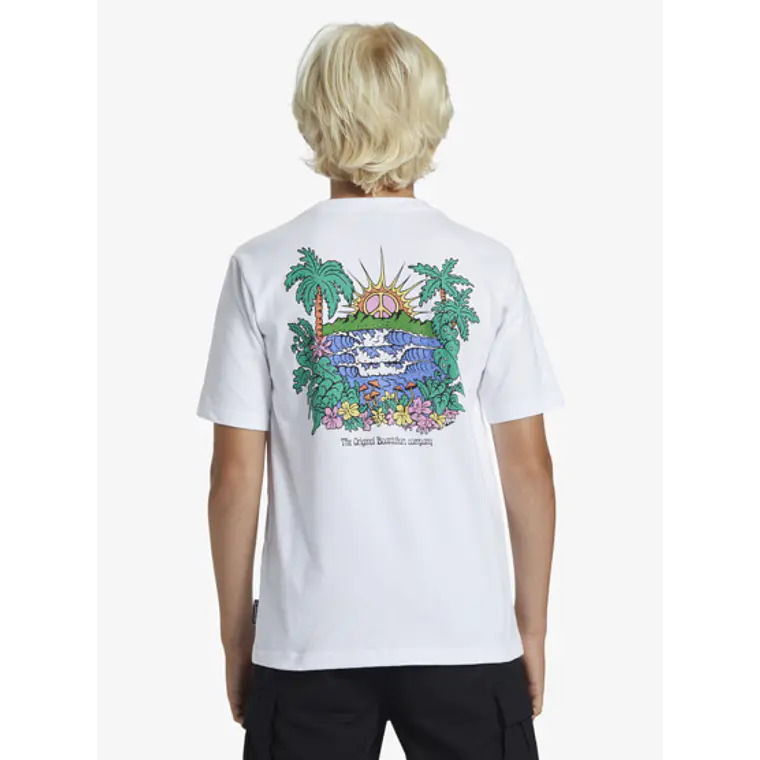 T-Shirt Quiksilver Kids Island Sunrise Boe 2