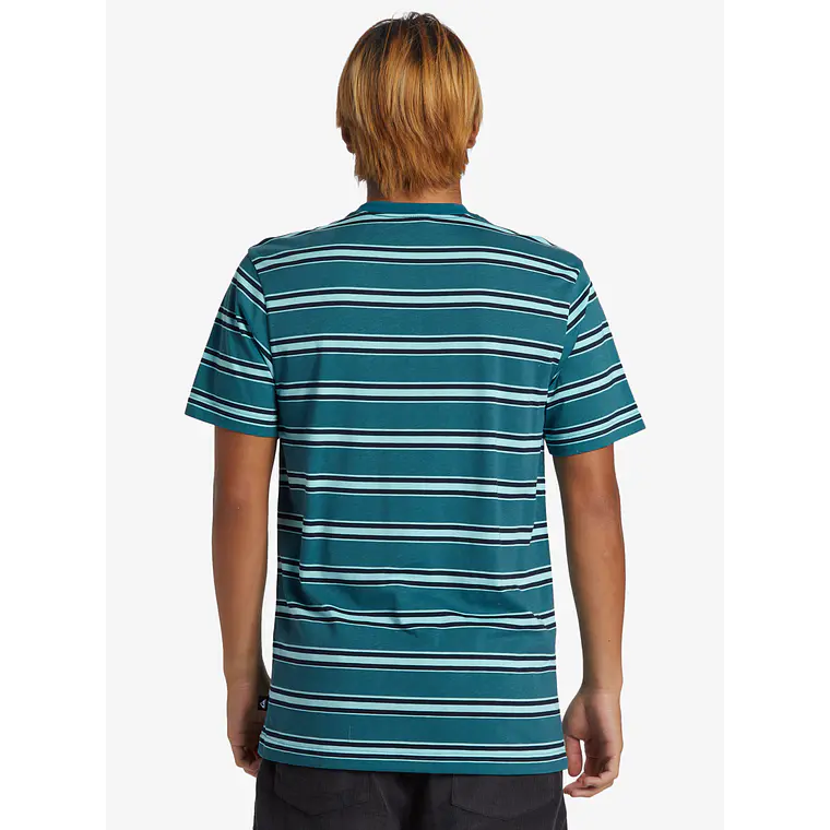 T-Shirt Quiksilver Mens Notice Mix Stripe Ss 2