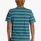 T-Shirt Quiksilver Mens Notice Mix Stripe Ss - thumbnail 2