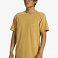 T-Shirt Quiksilver Mens Salt Water Pkt Tee - thumbnail 1